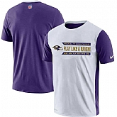 Baltimore Ravens Nike Performance NFL T-Shirt White,baseball caps,new era cap wholesale,wholesale hats